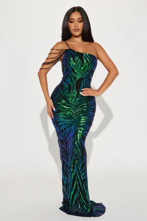 Adaline Sequin Gown - Multi Color