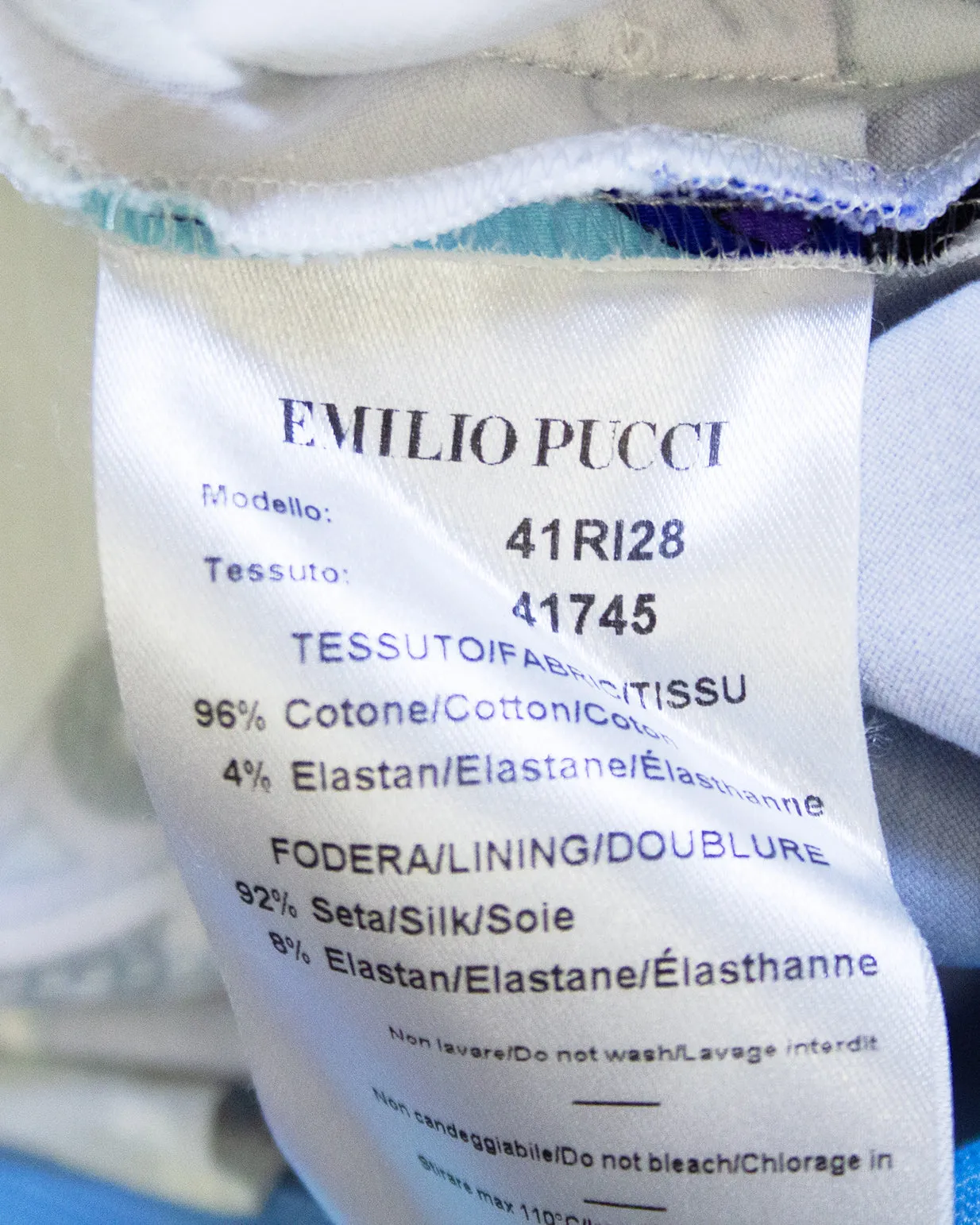 Blue and Purple Tone Cotton Dress