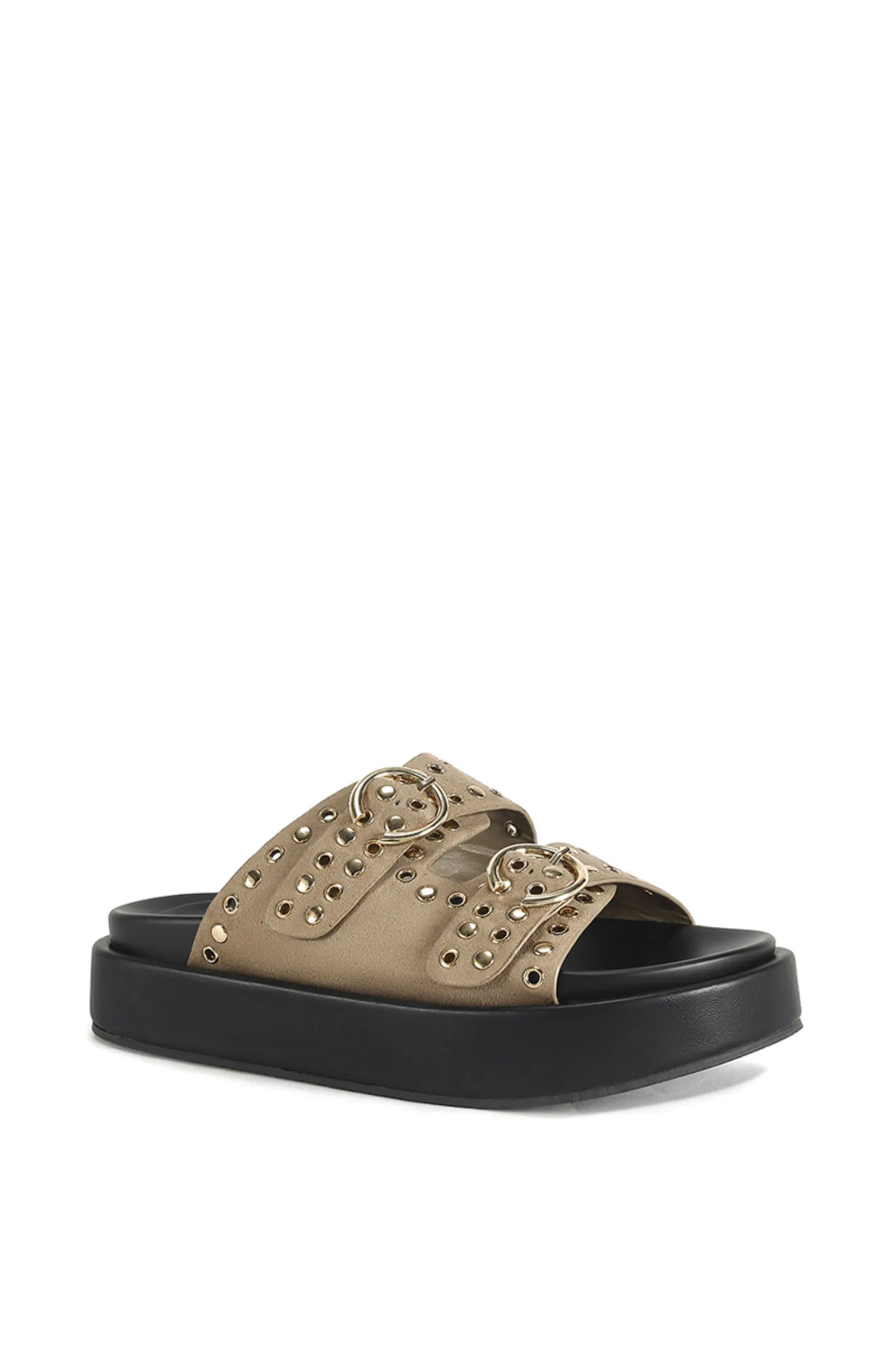 CARRINGTON-BROWN WESTERN STUDDED SANDAL