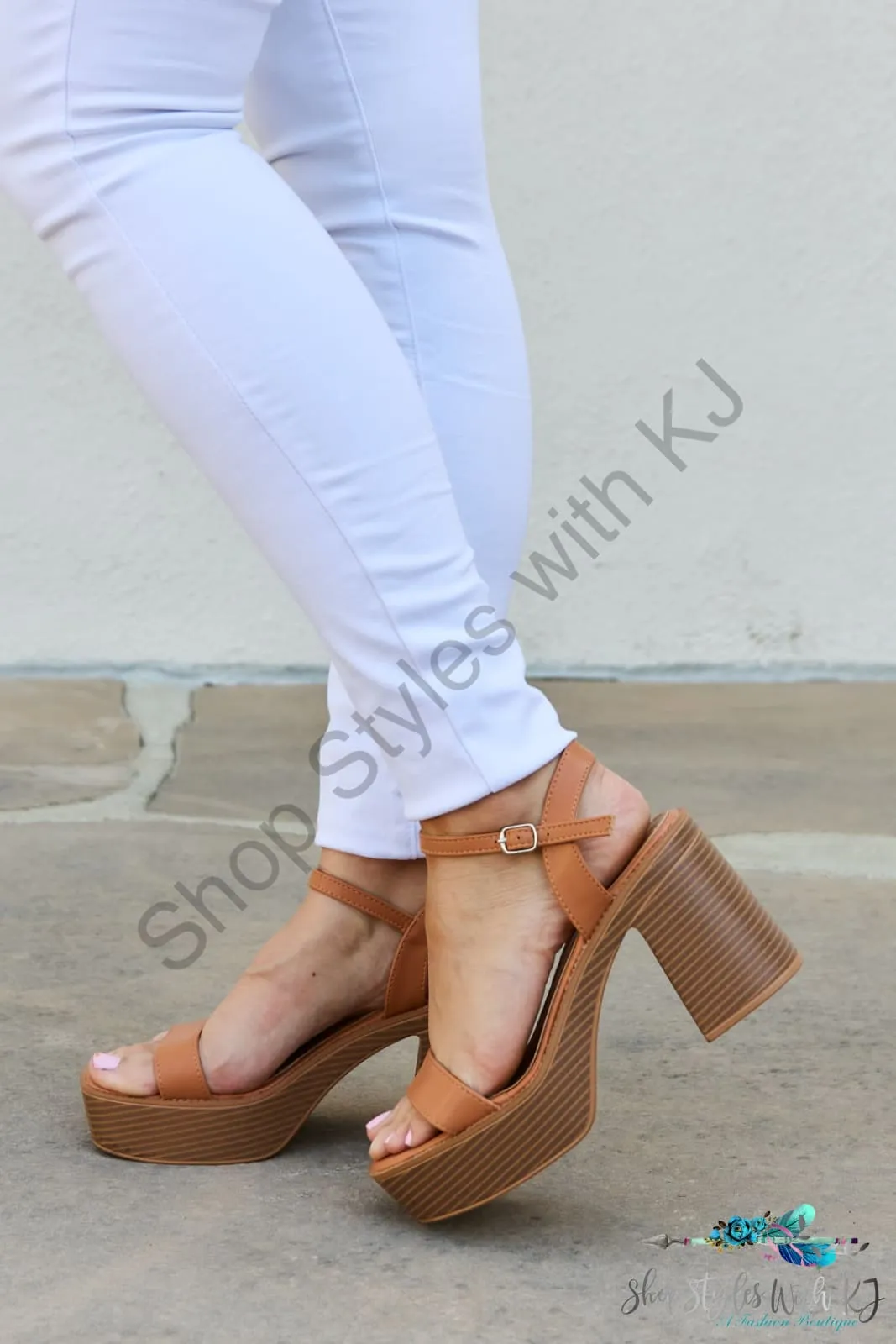 Feel It Platform Heel Sandals