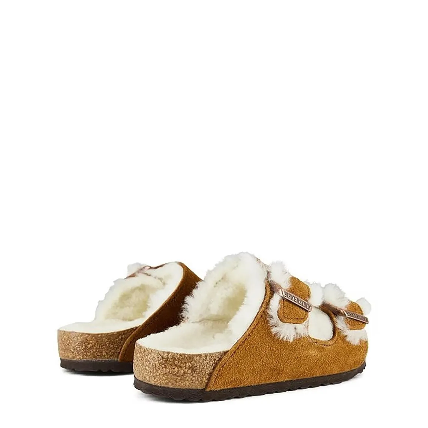 Girls Birkenstock Shearling Sandals