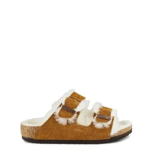 Girls Birkenstock Shearling Sandals