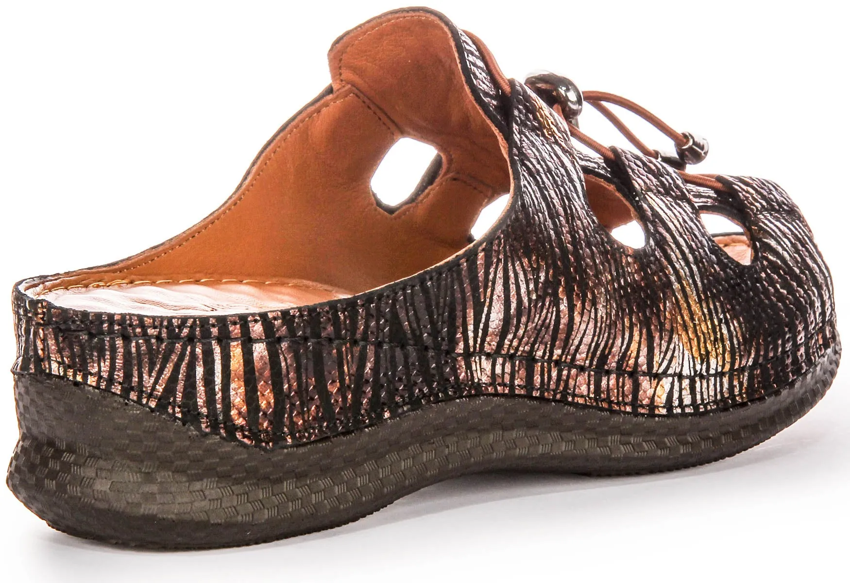 Justinreess England Kinsley In Black Gold For Women