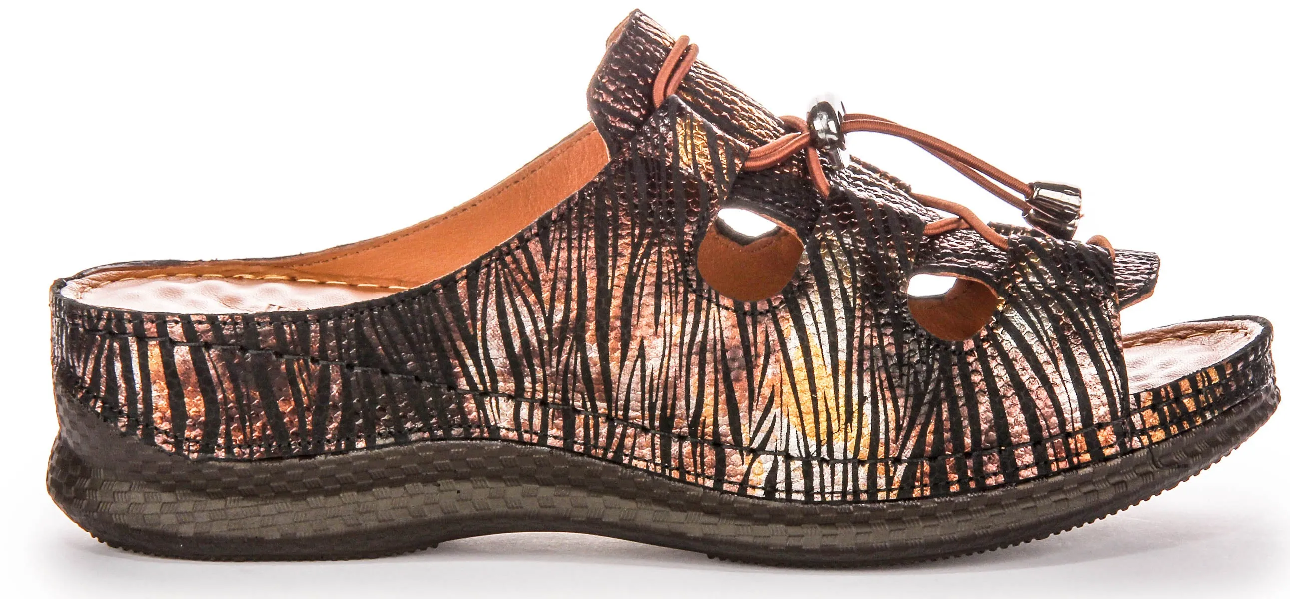 Justinreess England Kinsley In Black Gold For Women