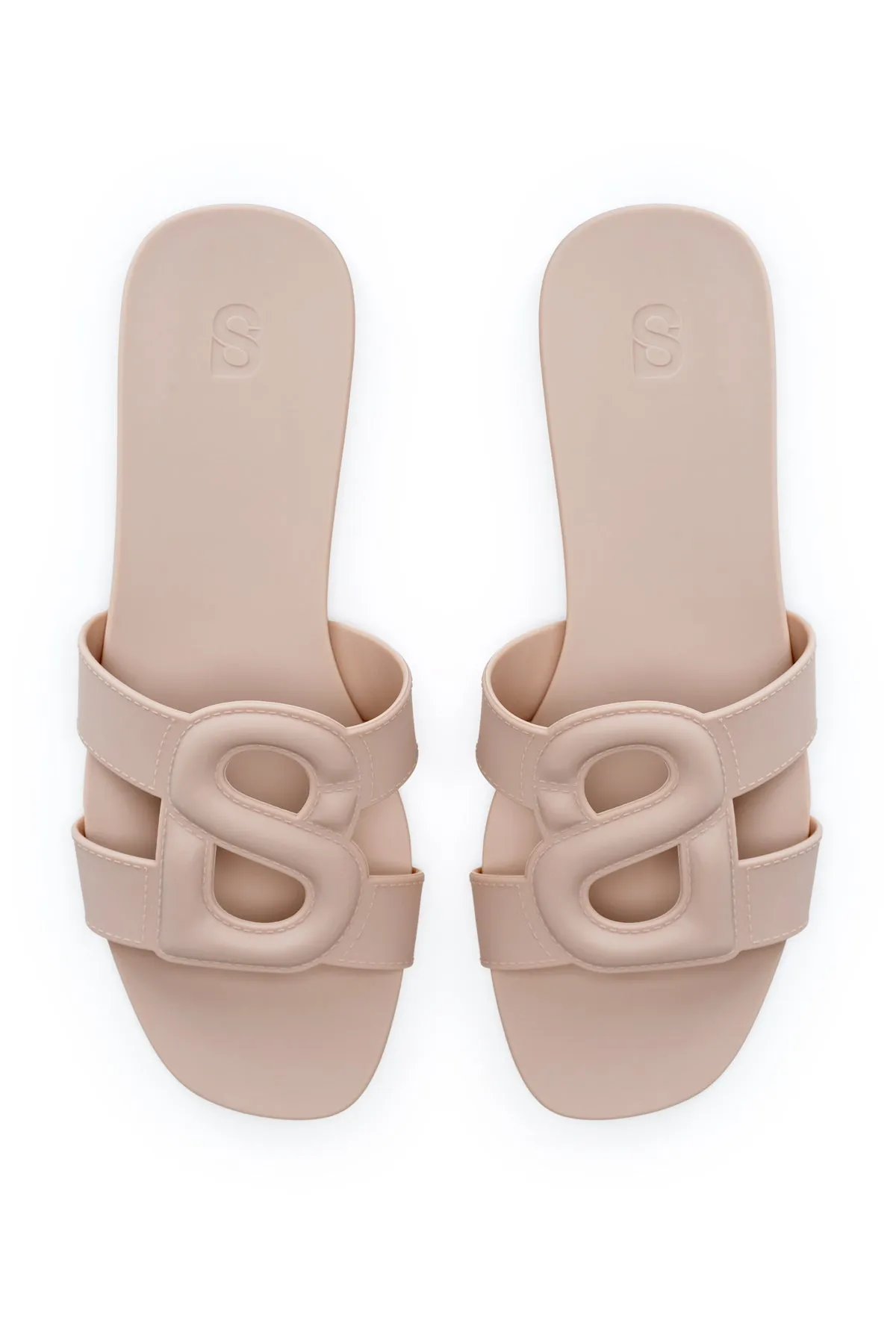 Kefi Slide Sandal - Nude Pink