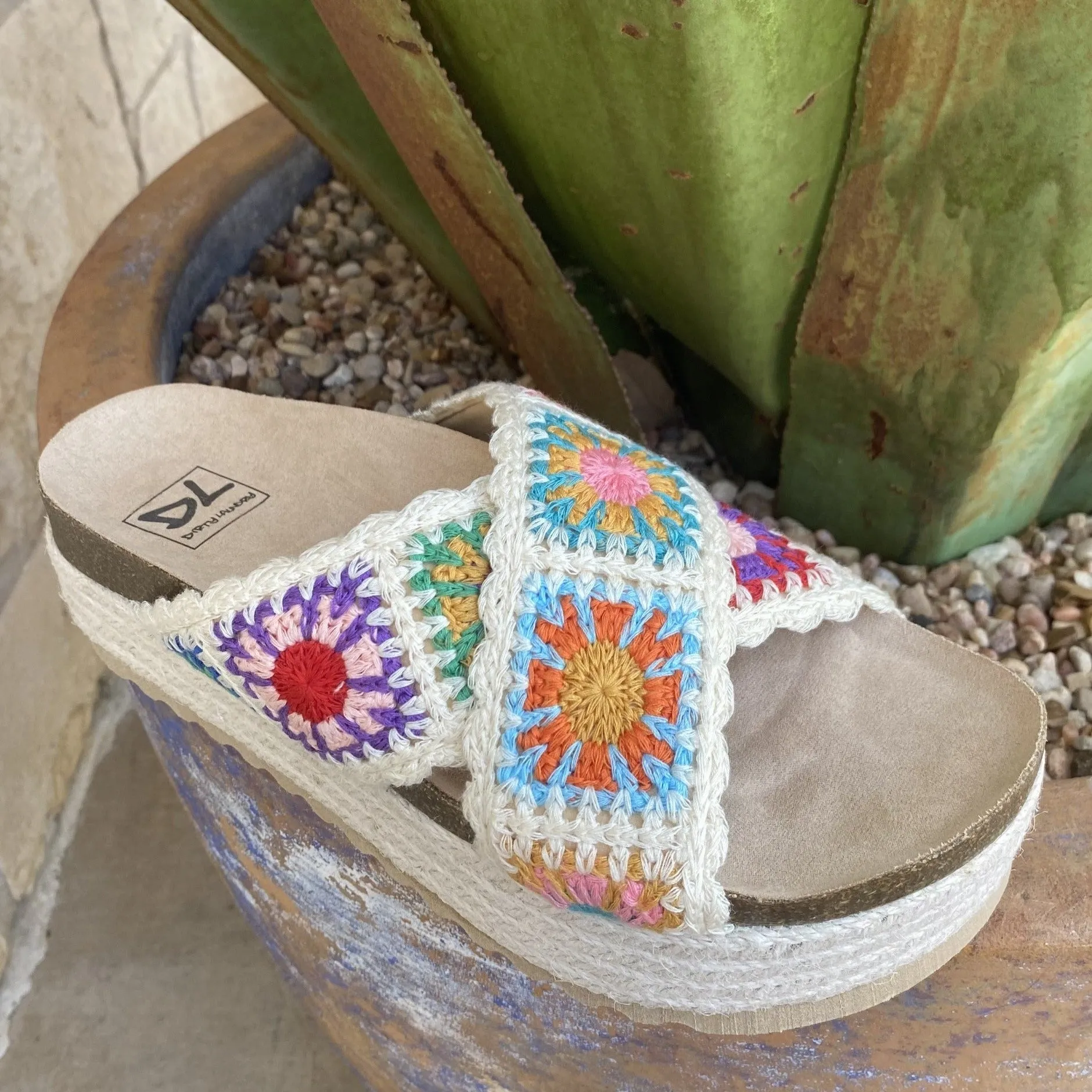 Ladies Sandal Wedge - GPLF36BB0