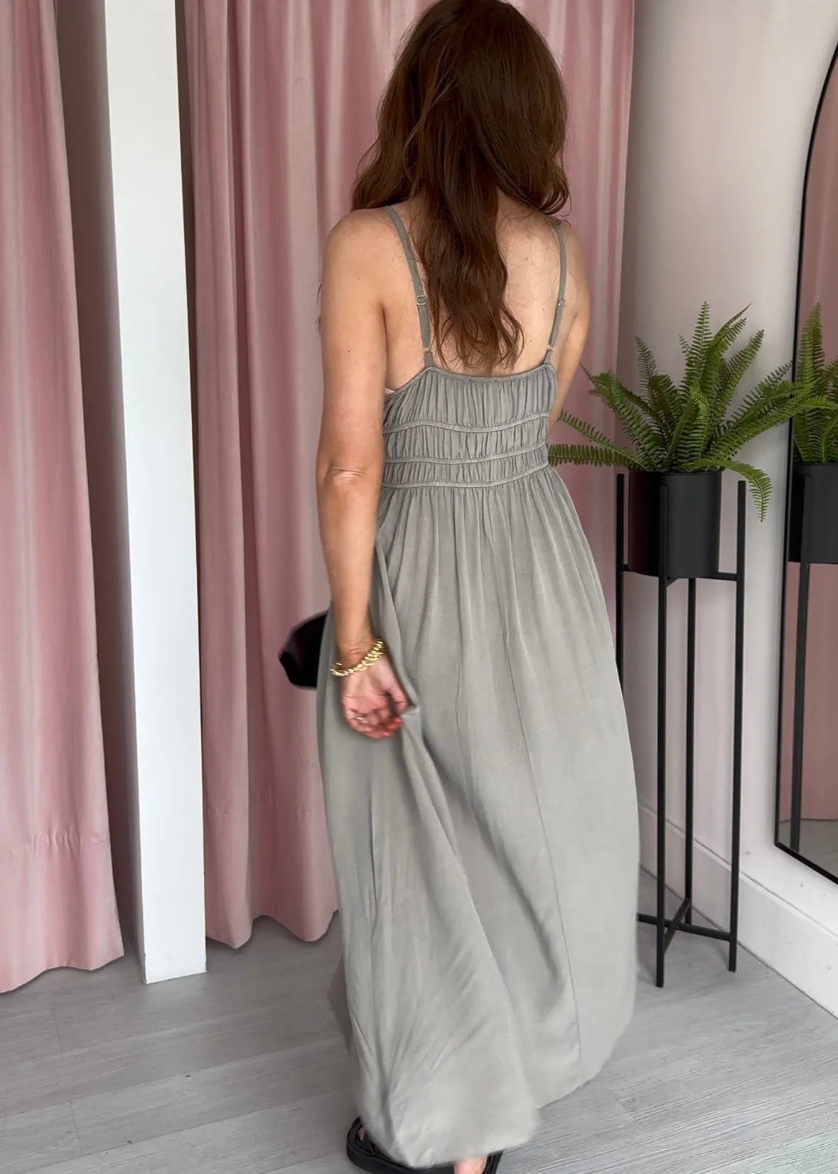 Lulu Dress - Taupe