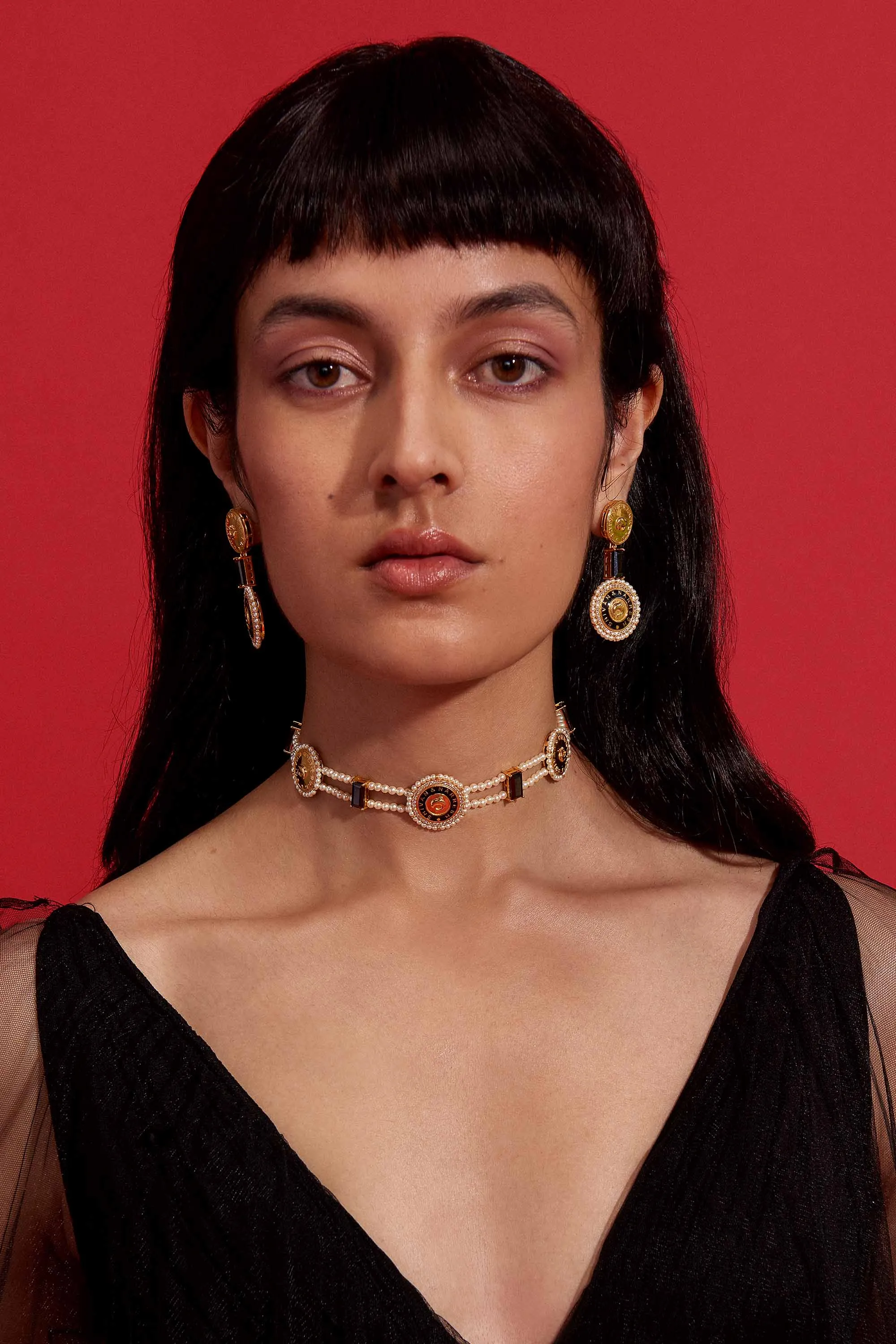Numisma Studded Choker