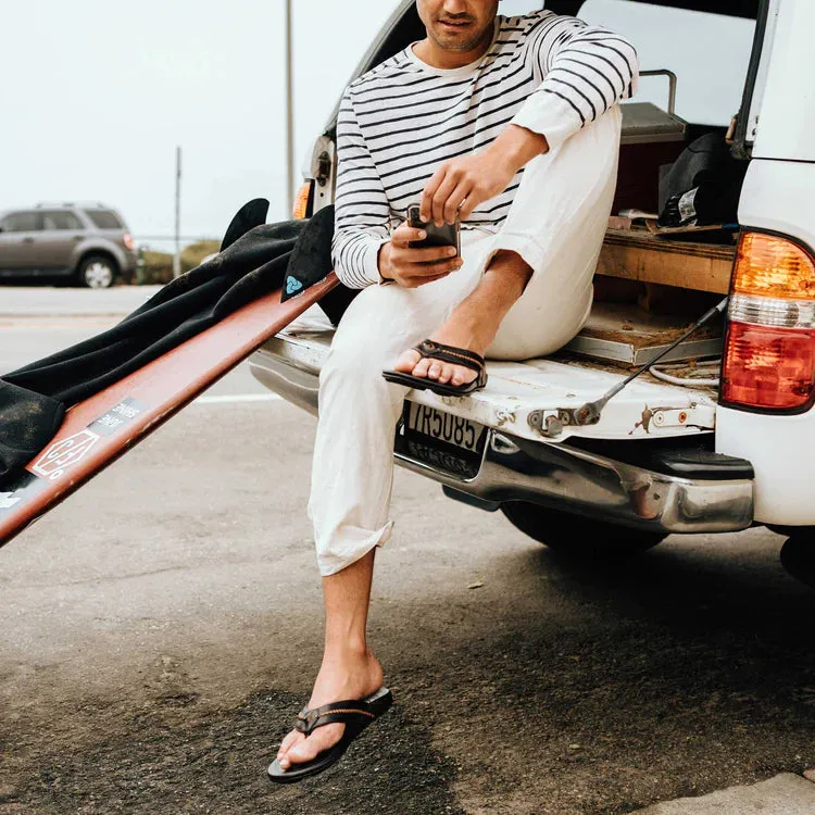 Olukia Men's Leather Sandals Mea Ola