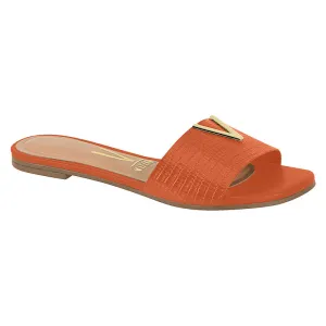Orange Strap Sandals