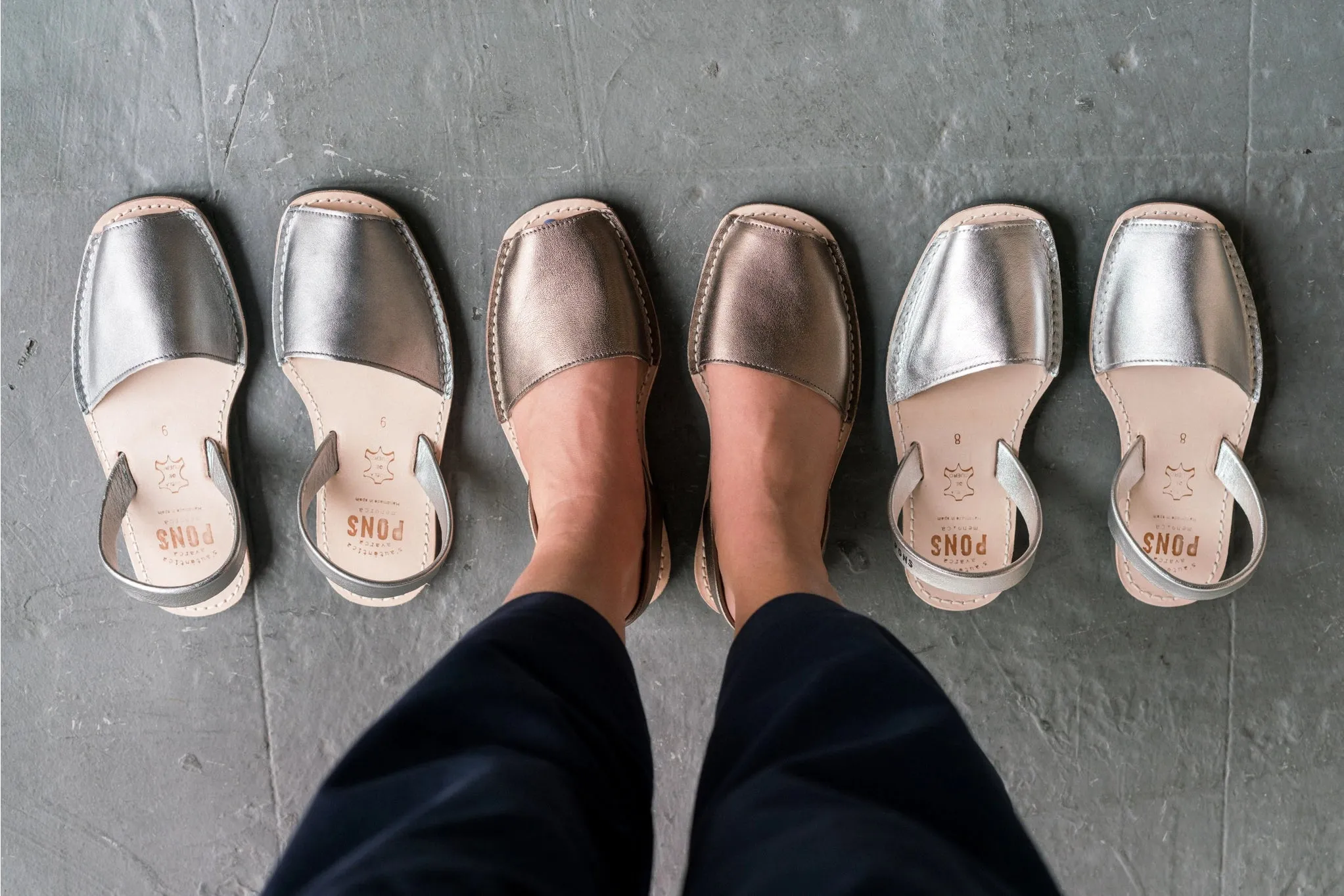 Pons Classic Metallic Silver