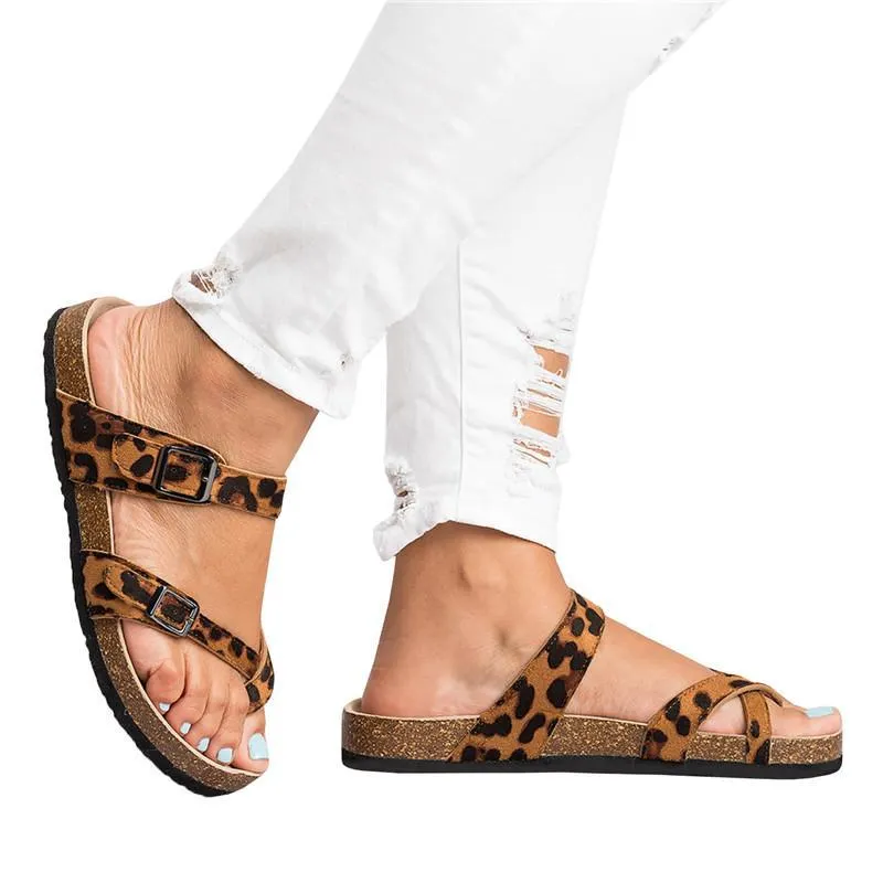 Summer 2019 Casual Buckle Sandals