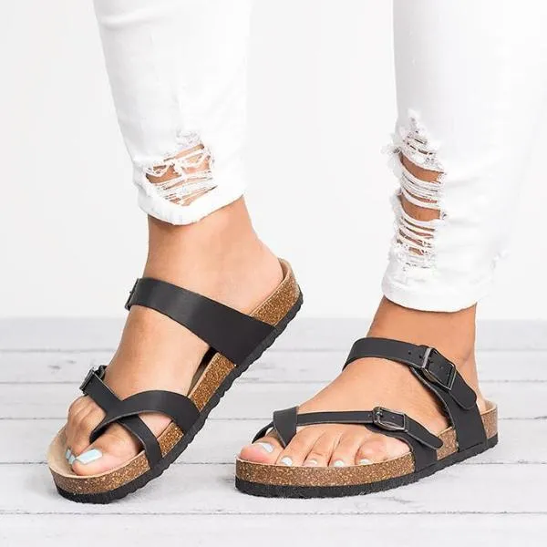 Summer 2019 Casual Buckle Sandals