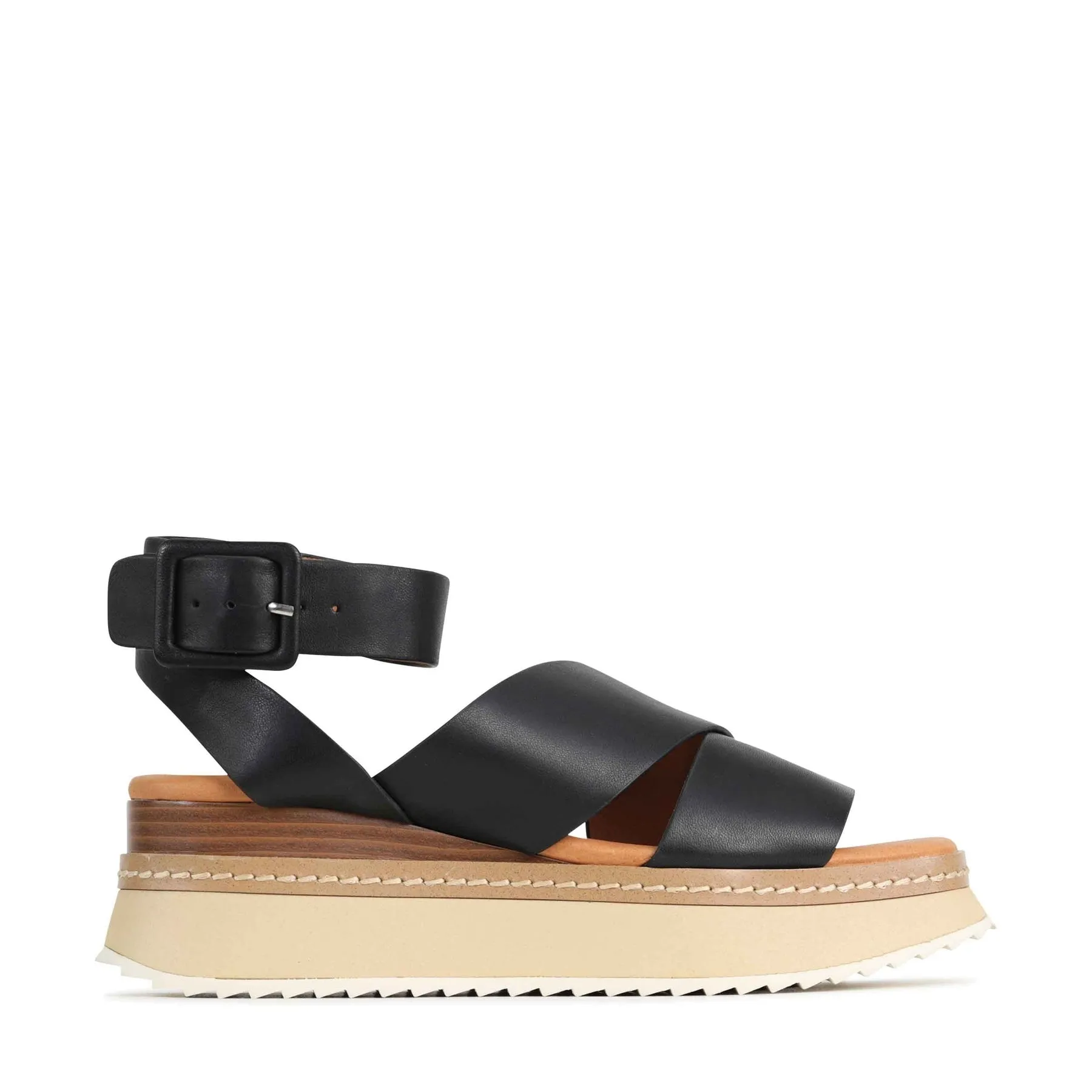 TONALITY PLATFORM SANDALS LEATHER